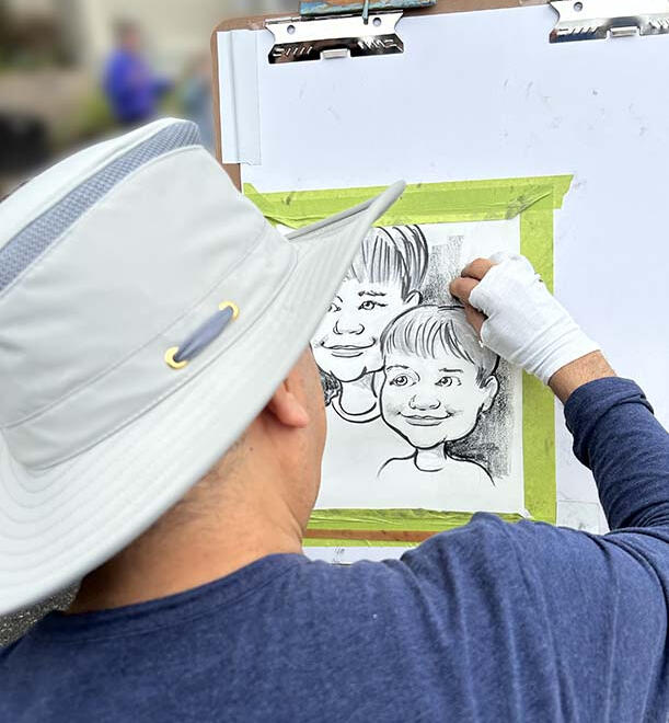 Back-to-School Party Caricatures!