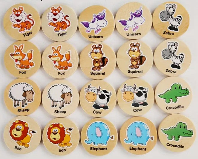 FLASH SALE- MEMORY GAME - ANIMALS