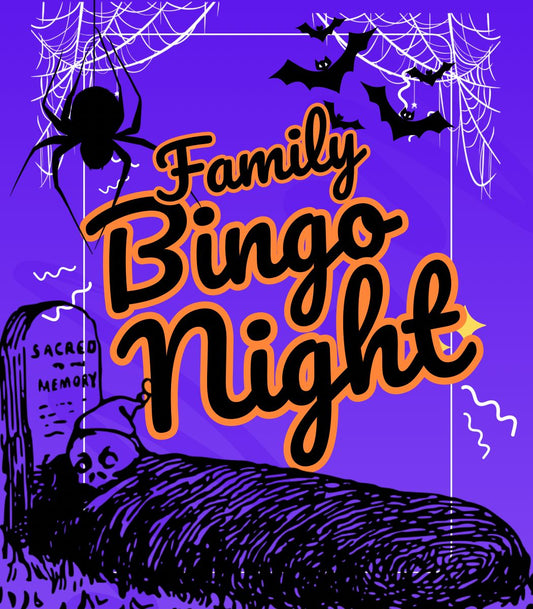 Halloween BINGO FREE Ticket 2025
